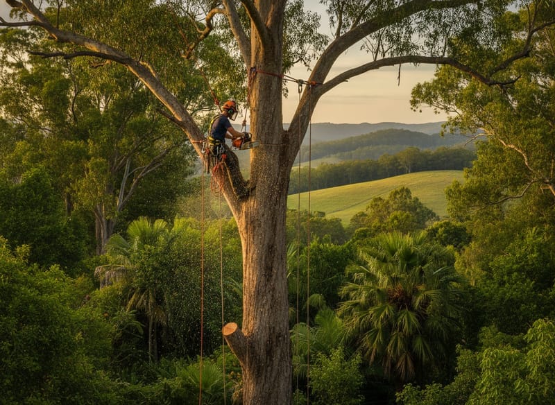 Tree Removal performed by Brisbane South Arborist in the Brisbane South