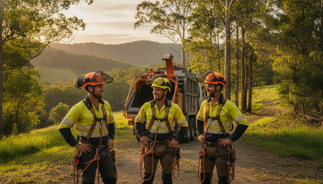 The Brisbane South Arborist team — qualified arborists serving the Brisbane South